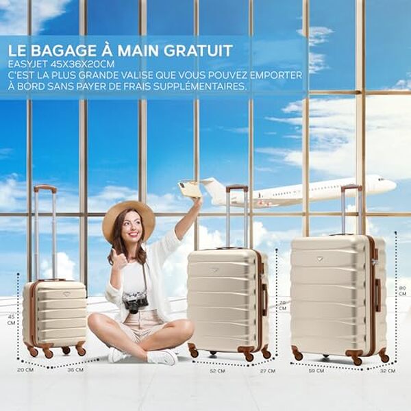 Découvrez notre analyse complète de la valise Flight Knight ABS : un allié de choix pour vos voyages grâce à sa légèreté et ses 4 roues pratiques