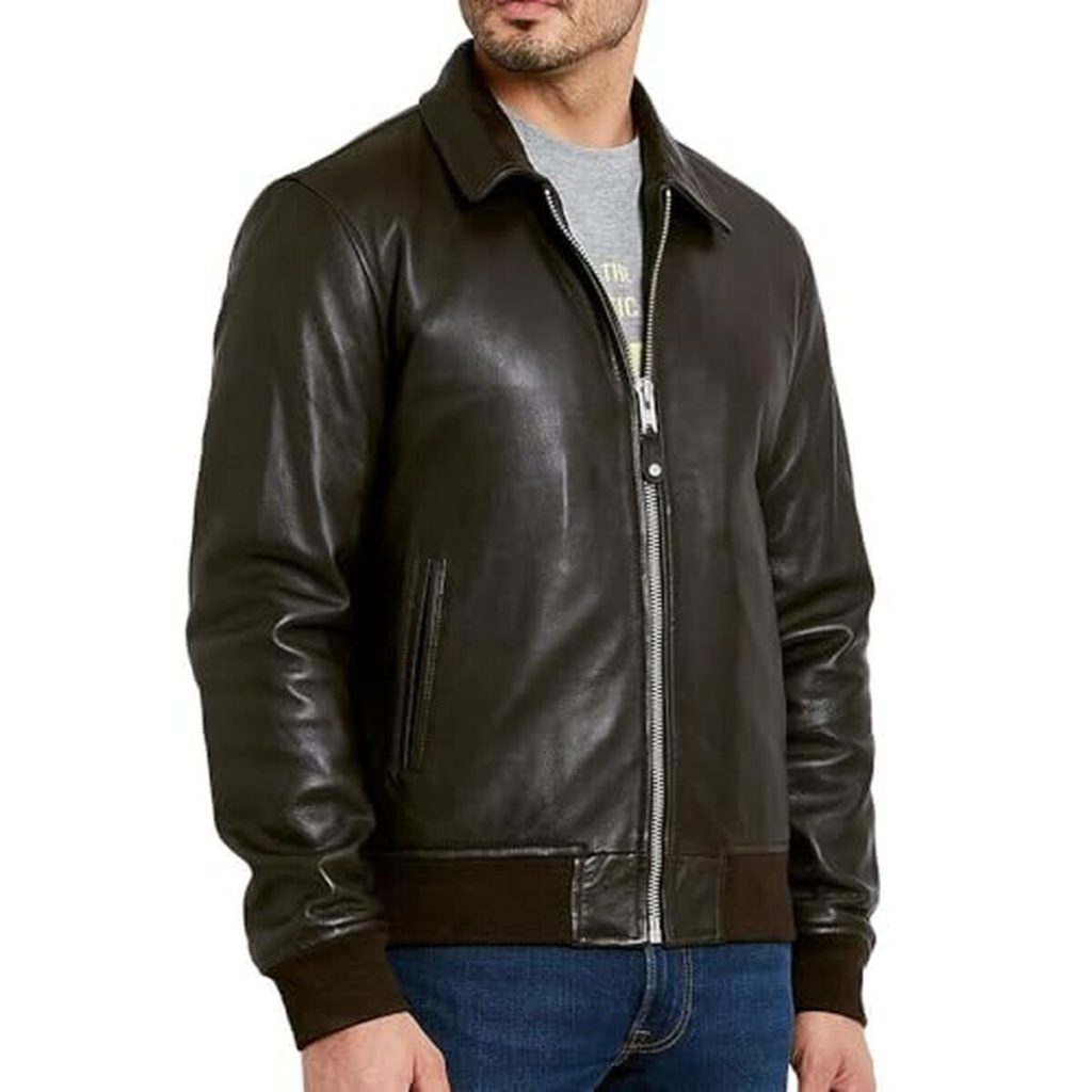 Test : blouson cuir Schott Mens Pilot marron XL