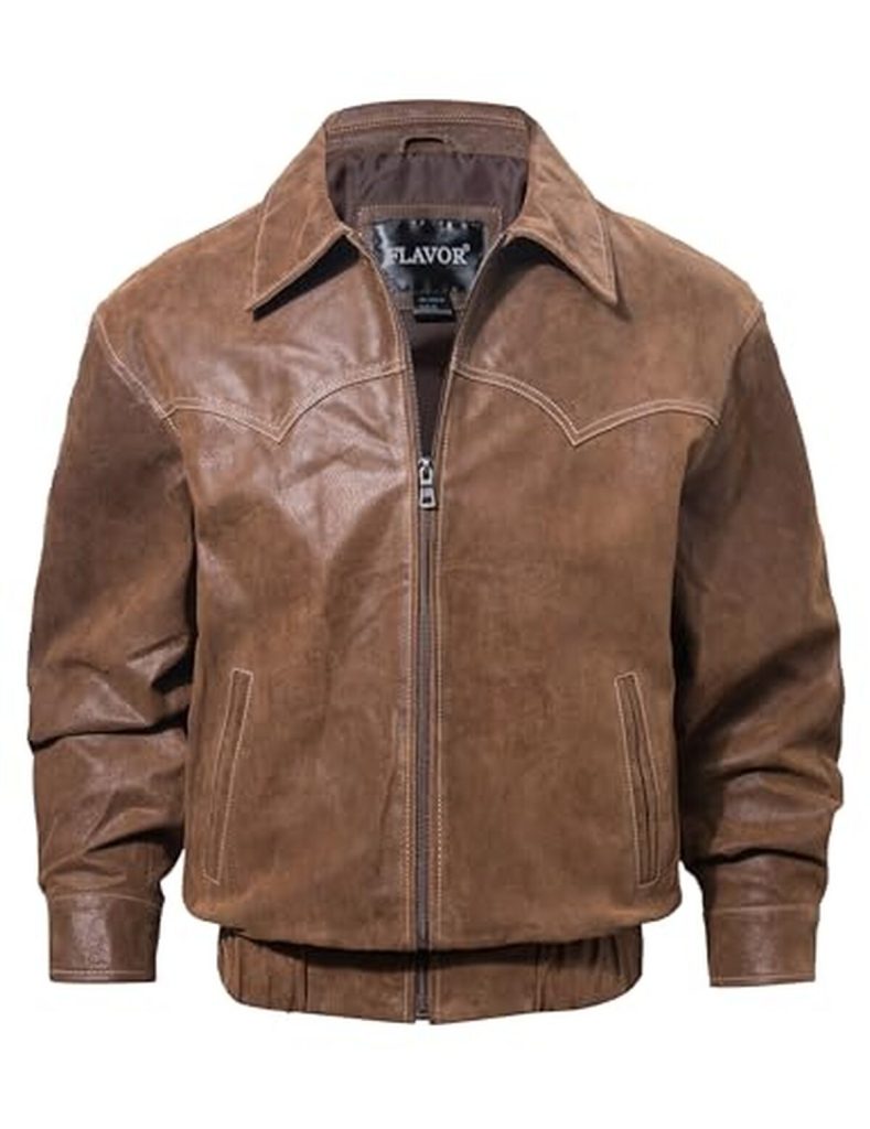 Test de la veste pilote en cuir Flavor pour hommes