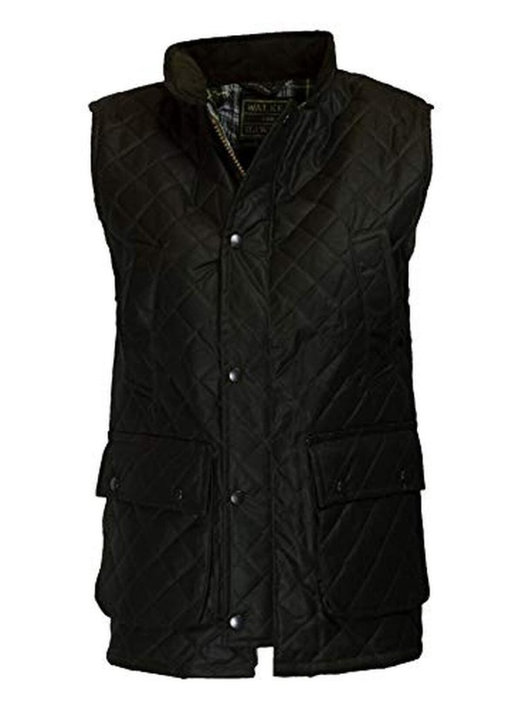 Test du gilet matelassé Walker & Hawkes : pratique et élégant en olive