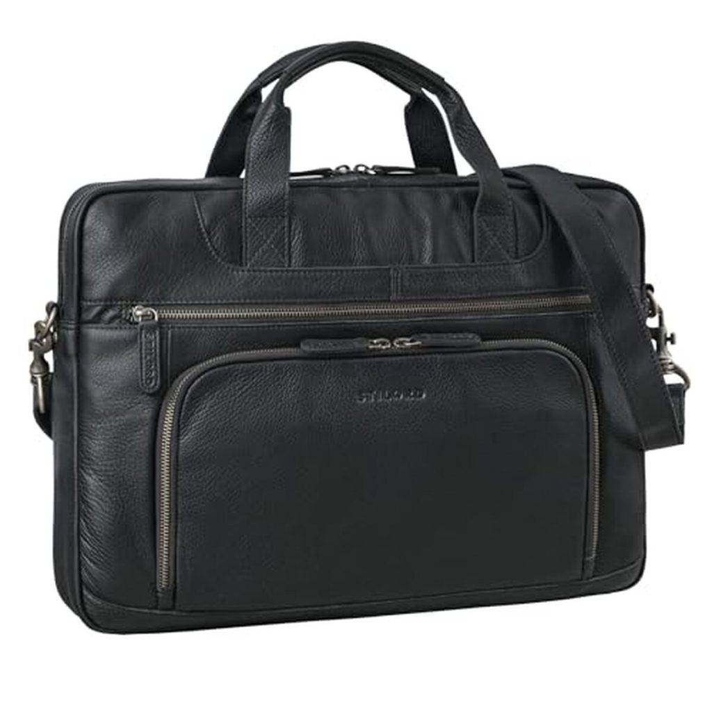 Test du sac STILORD Cyrus : élégance vintage et praticité pour ordinateur 17 pouces