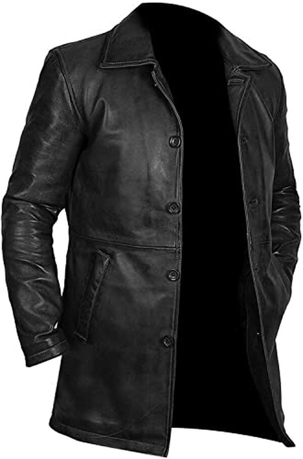 Découvrez notre avis détaillé sur le blazer en cuir véritable noir pour homme : style, qualité et confort au rendez-vous pour un look intemporel et élégant.