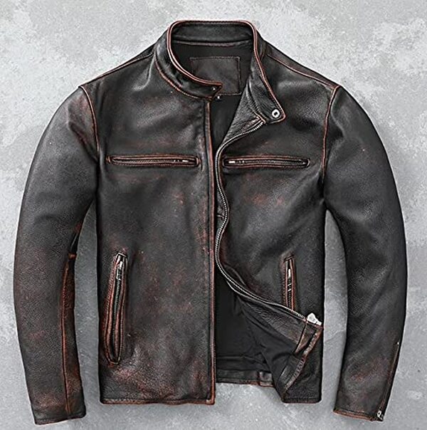 Découvrez notre analyse complète des vestes de moto en cuir vieilli pour homme : style, sécurité et confort au rendez-vous. Trouvez la veste idéale pour vos trajets.