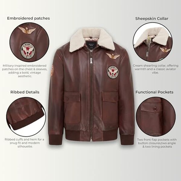 Découvrez notre test complet de la veste Infinity Leather Air Force A2 en cuir de vachette : qualité, confort et style pour un classique intemporel.