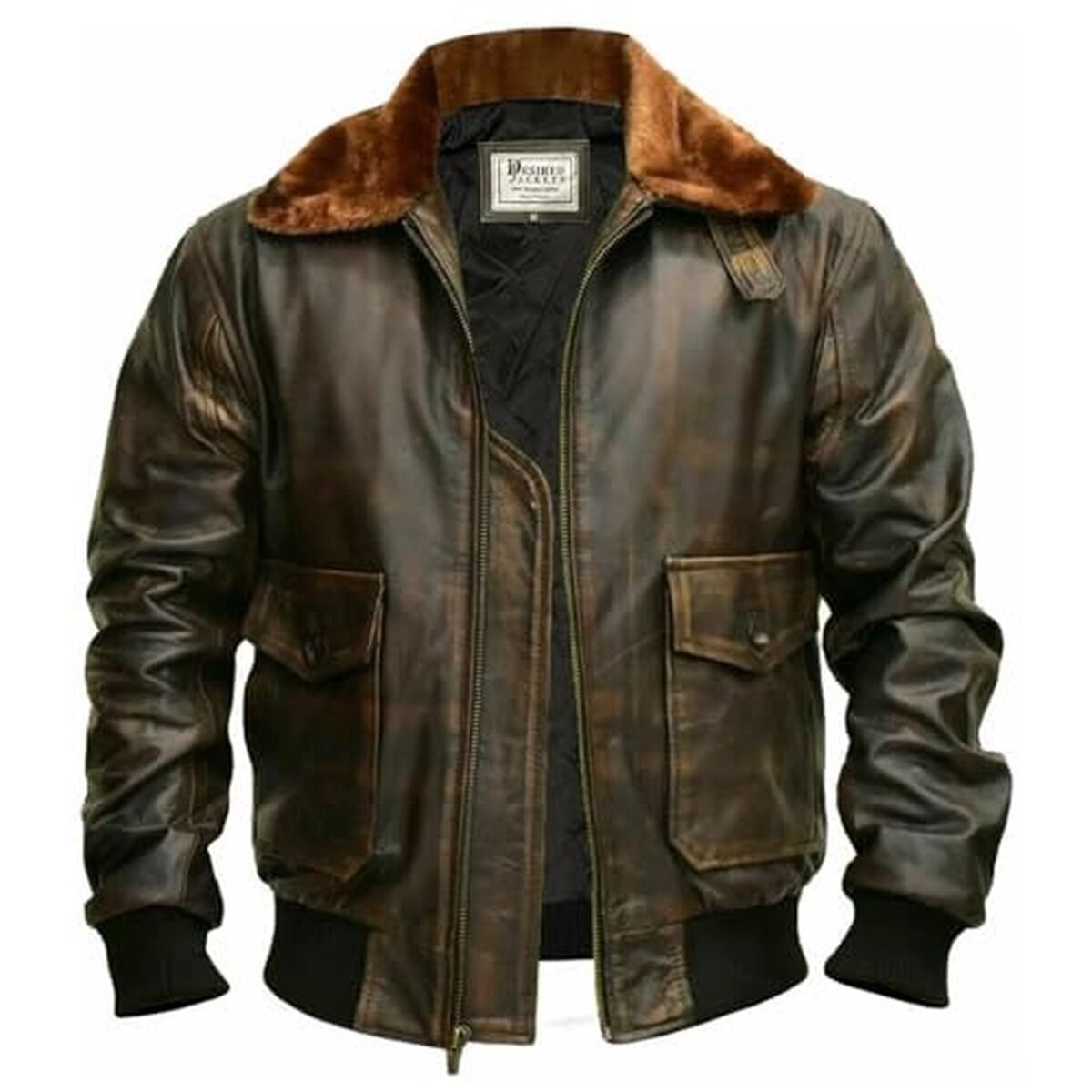 Test De La Veste Aviateur Cuir G-1 Desired Jackets : style Et Confort