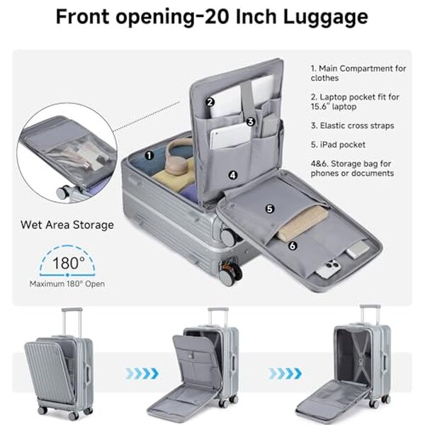 Découvrez notre test détaillé de la valise rigide Sea Choice : ensemble 55+75 cm avec ouverture frontale et serrure TSA pour vos voyages en toute sérénité. 