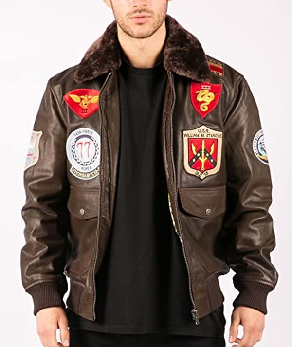 Découvrez notre avis complet sur le blouson en cuir véritable TruClothing US Air Force marron taille XL : qualité, confort et style militaire authentique. 