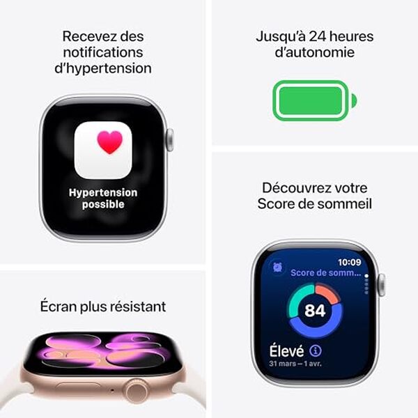 Découvrez notre test complet de l'Apple Watch Series 11 GPS. Performances, autonomie, design: tout ce qu'il faut savoir avant d'acheter cette montre connectée sport haut de gamme.