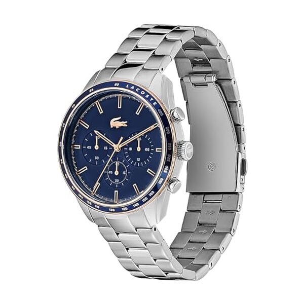 Découvrez notre test complet de la montre chronographe Lacoste Boston 2011081 argentée : design, fonctionnalités et performances de ce modèle emblématique. 