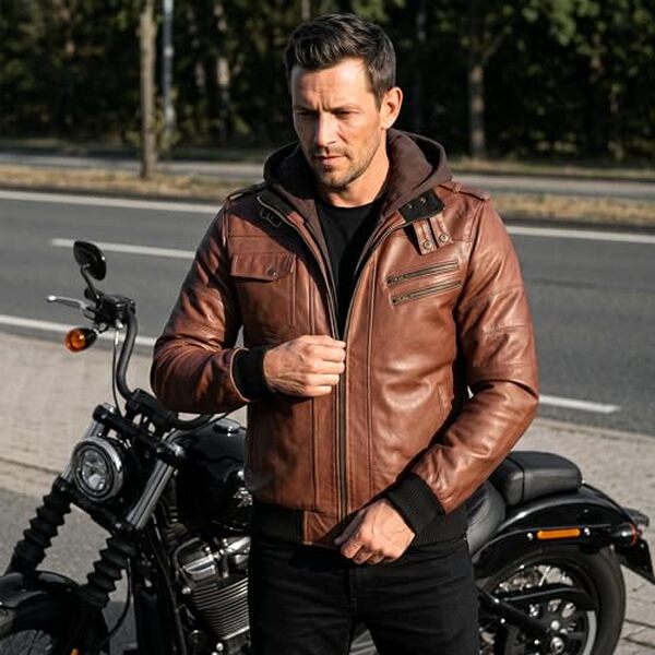Découvrez notre test détaillé de la veste en cuir Leatherick avec capuche amovible et 7 poches. Qualité premium, confort et style : tous les détails de ce modèle innovant. 