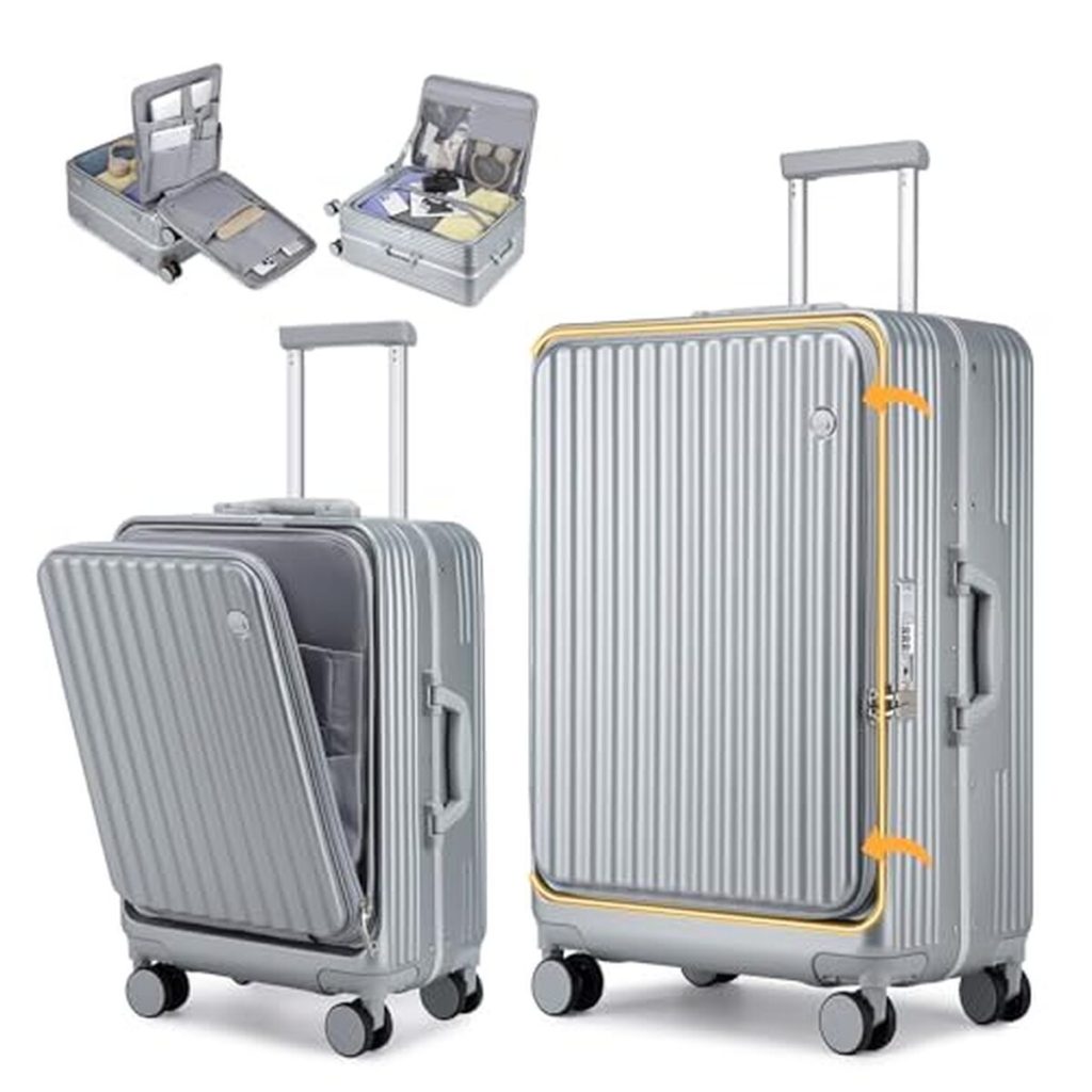 Test de la valise rigide Sea choice : ensemble 55+75 cm avec ouverture frontale et options tsa