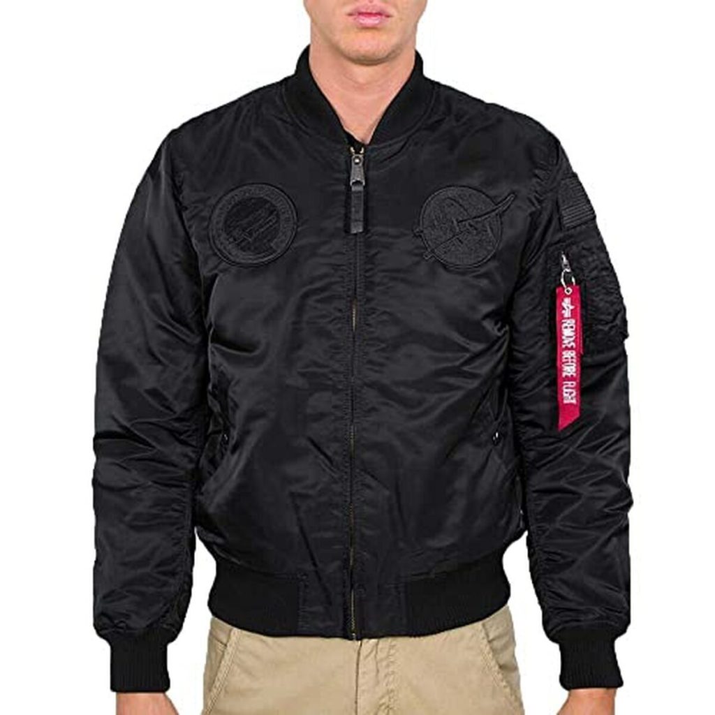 Test de la veste bomber Alpha Industries MA-1 VF NASA : notre avis sur le modèle tout noir