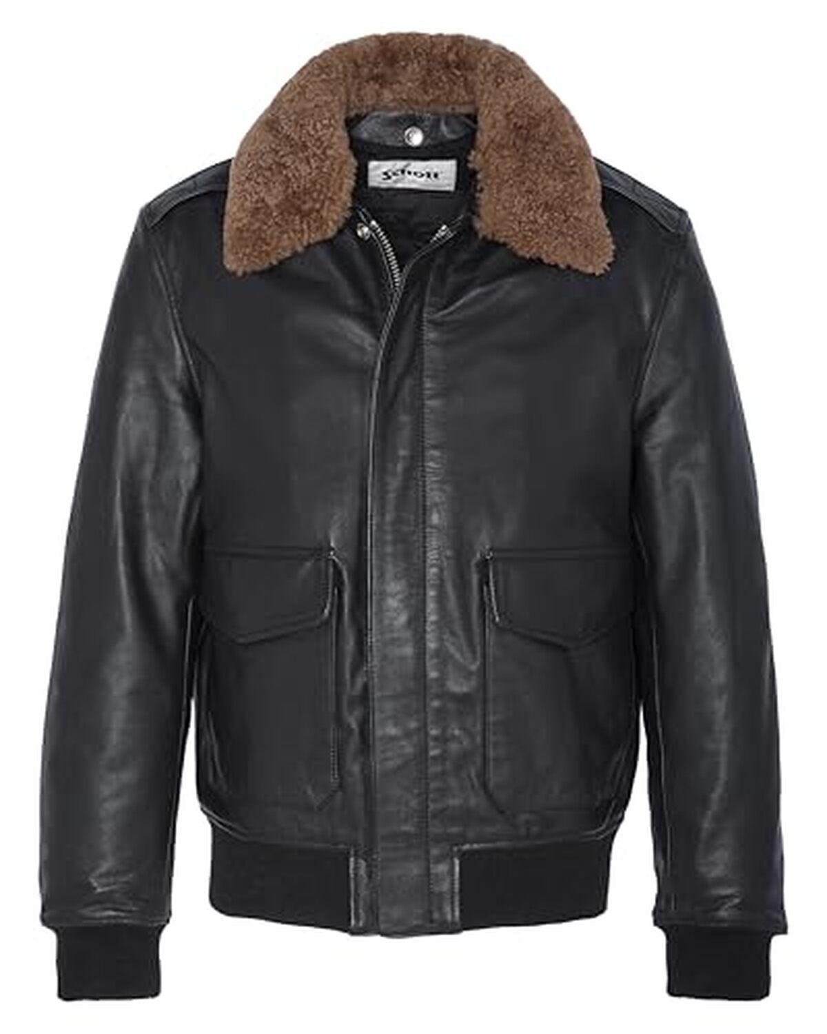 Test du blouson cuir noir Schott Nyc XL