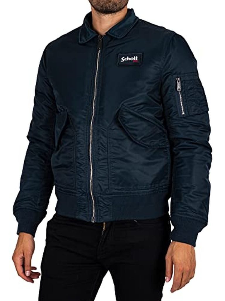 Test du bombers Schott NYC mixte 210100rs navy