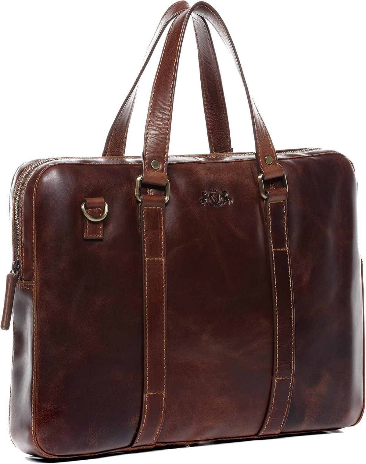 Test du sac ordinateur Sid & Vain Maguire : cuir 15, 4 pouces élégant