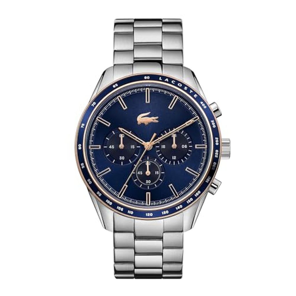 Test : montre chronographe Lacoste Boston 2011081 argentée