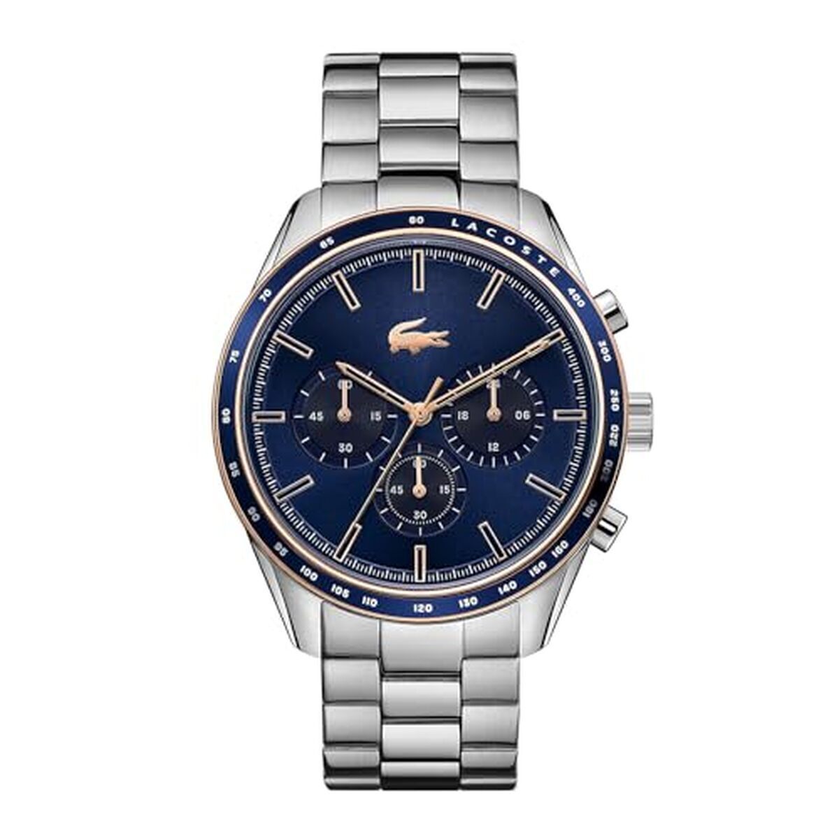 Test : montre chronographe Lacoste Boston 2011081 argentée