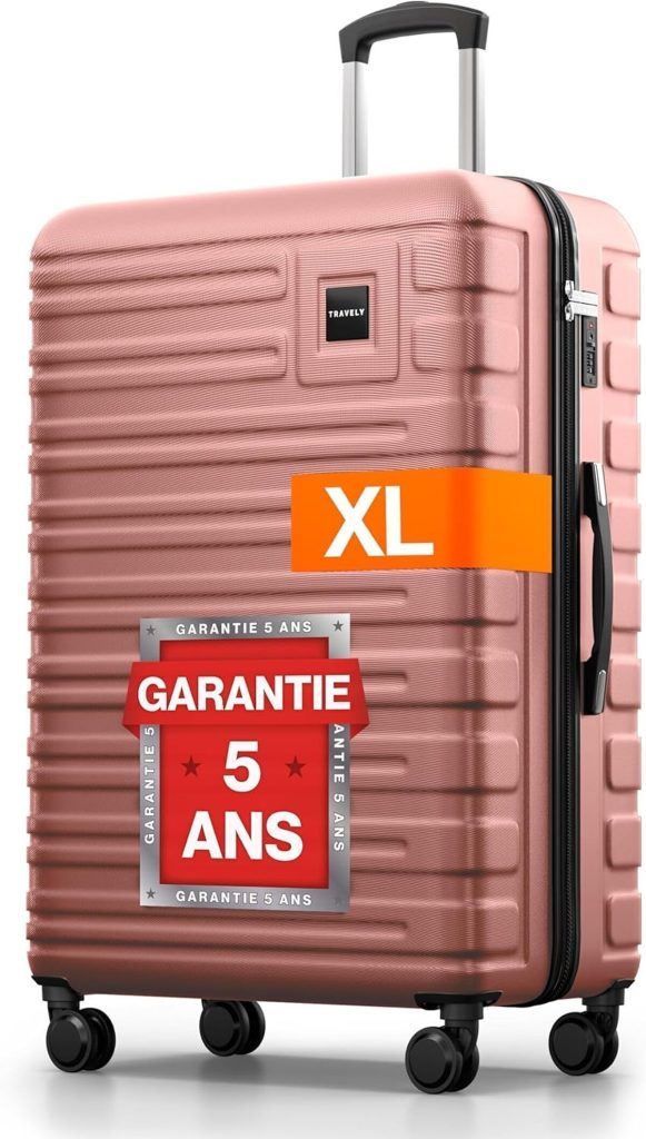 Test valise Travely XL coque rigide 100 L