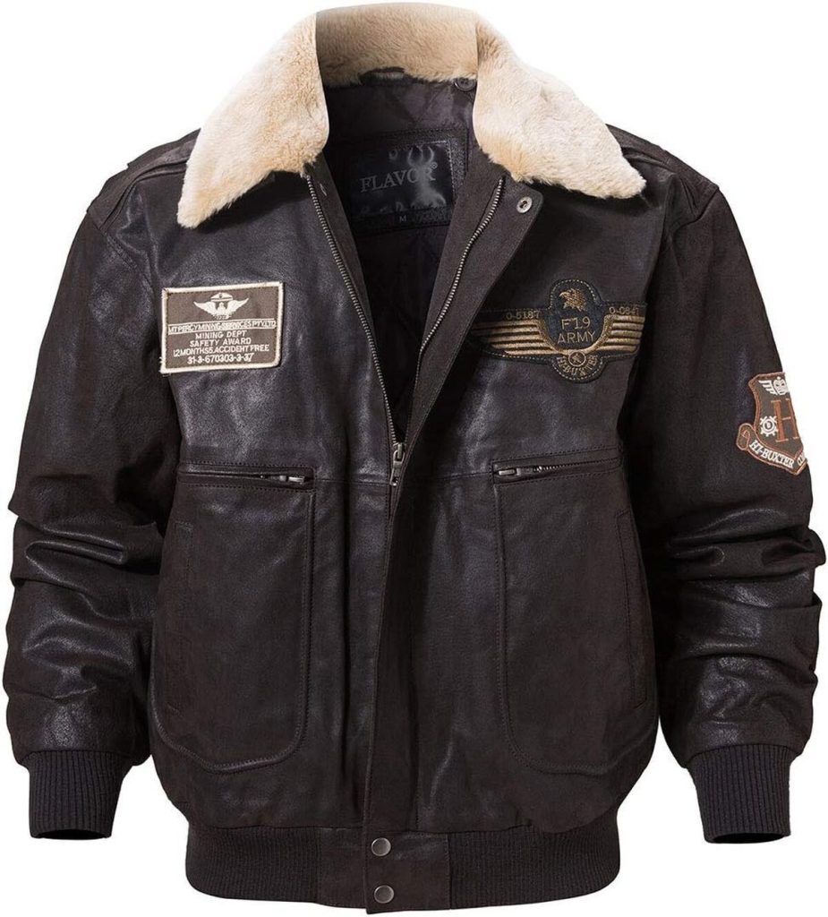 Test : veste en cuir véritable FLAVOR modèle bombardier