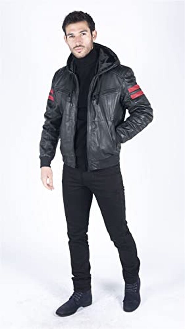 Découvrez notre test complet de la veste homme en cuir véritable avec capuche bomber USA : qualité, confort et style authentique pour les hommes exigeants.