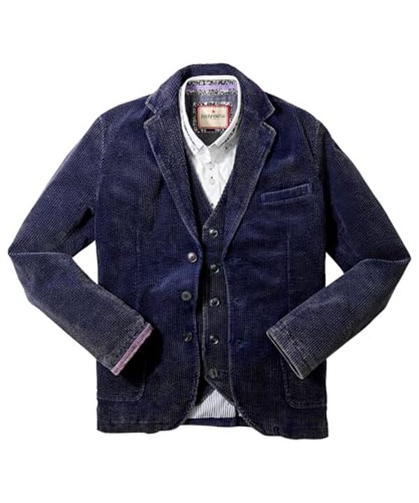 Découvrez notre avis complet sur le blazer en velours côtelé Joe Browns bleu marine pour homme : qualité, confort et élégance pour un look intemporel et sophistiqué.