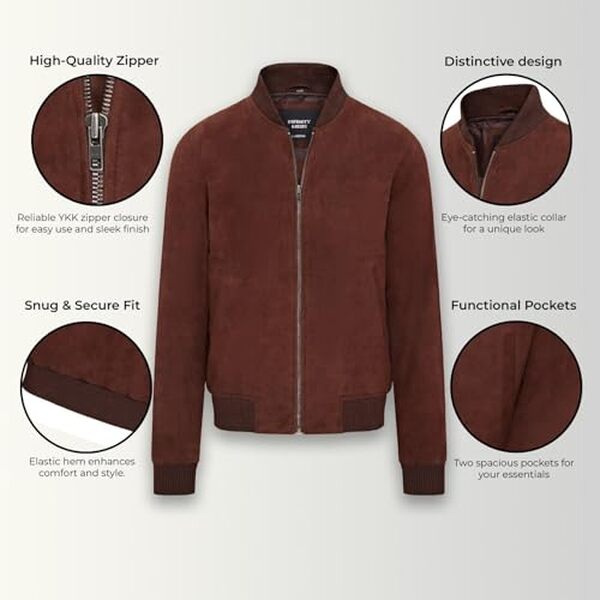 Découvrez notre test détaillé du blouson aviateur Infinity Leather MA-1 en daim pour homme : qualité, confort et style aviateur authentique. 