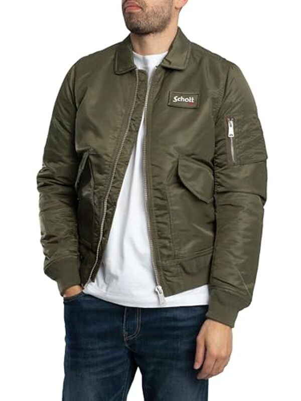 Découvrez notre test complet du bomber Schott NYC 210100rs en coloris army kaki. Qualité, confort et style : tous les détails de ce classique incontournable. 