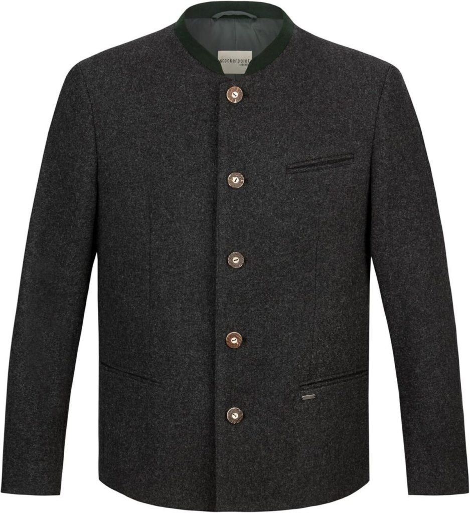Test du blazer stockerpoint trachtenjacke conrad : style sapin anthracite pour hommes
