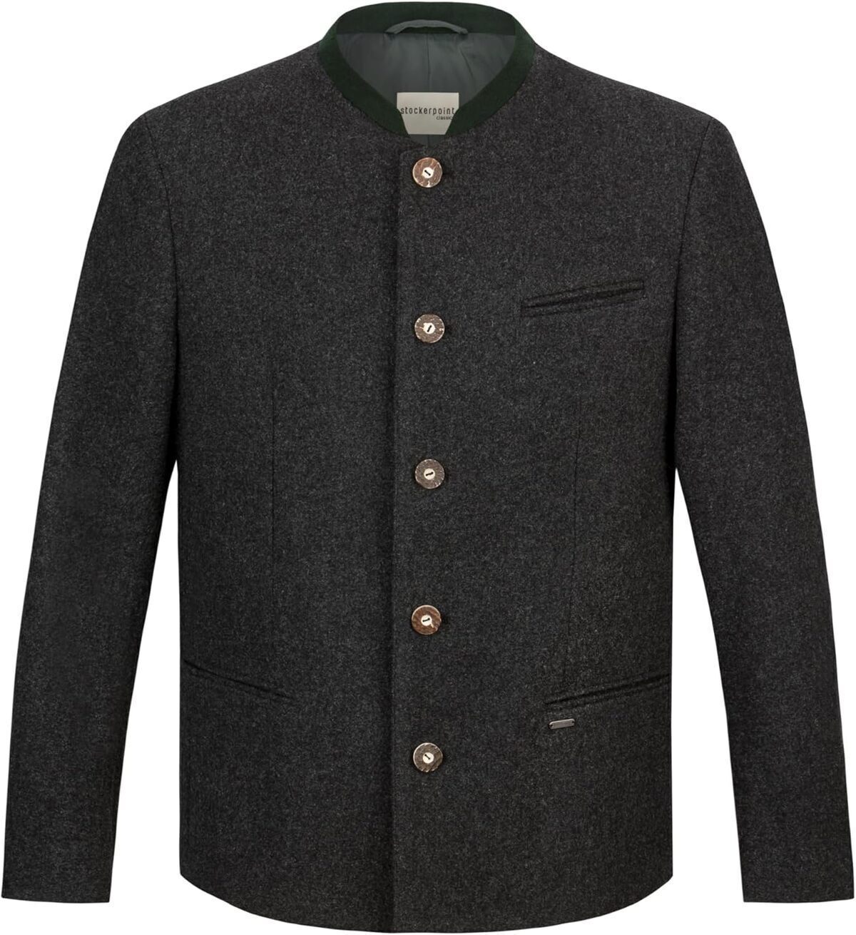 Test du blazer stockerpoint trachtenjacke conrad : style sapin anthracite pour hommes