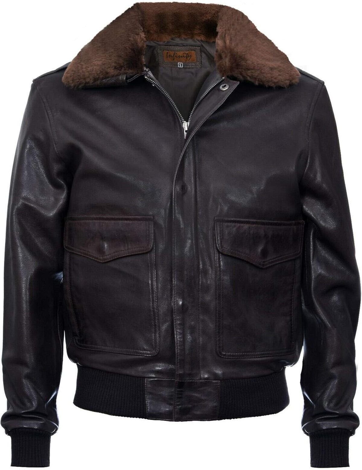 Test du blouson aviateur Infinity leather A2 USAF en cuir marron