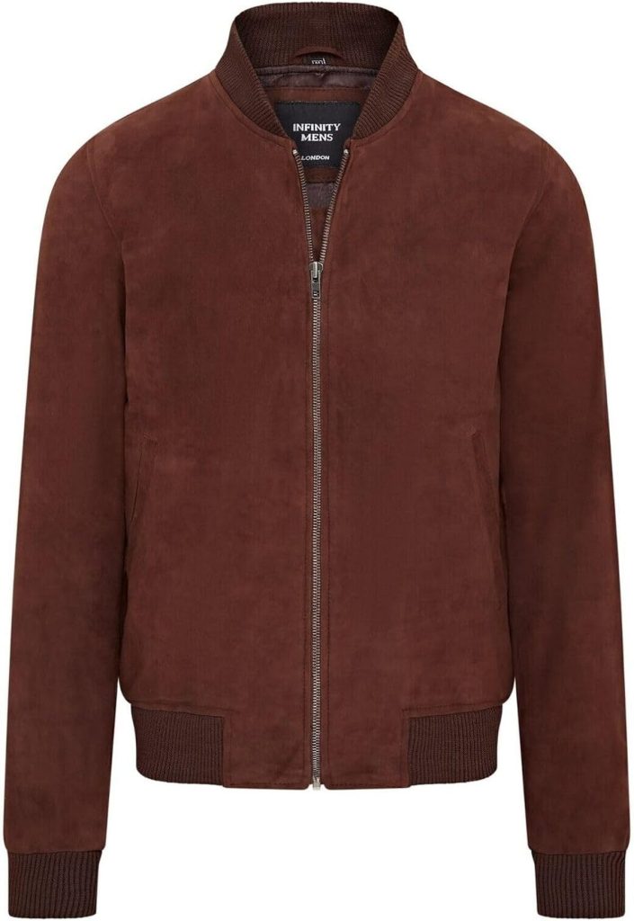 Test du blouson aviateur Infinity Leather MA-1 en daim pour homme