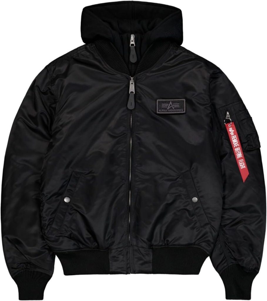 Test du blouson bomber Alpha Industries MA-1 D-Tec Black/Black pour homme
